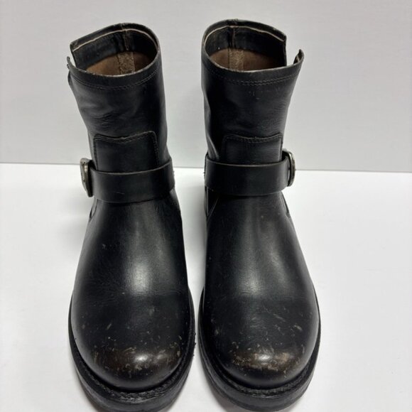 Frye Women’s Veronica Flex Bootie Black Leather, Size 9.5 M - Picture 3 of 7